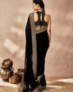 Embellished Georgette Saree - Image 3