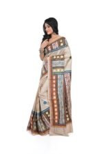 Handloom Tassar Saree Made Coloure Comfortable,Lightweight Ethnic Wear Saree For Women'S With Unstiched Blouse Piece - Image 3