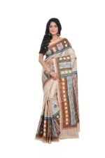 Handloom Tassar Saree Made Coloure Comfortable,Lightweight Ethnic Wear Saree For Women'S With Unstiched Blouse Piece
