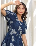 Women's Co-ord Set Rayon Blend Top and Pant Set | Ethnic Co Ord Set | Printed Co-Ord Set for Women - Image 2
