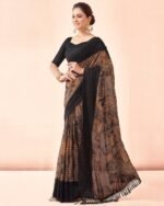 Women Embellished Georgette Saree