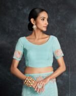 Embellished Georgette Saree - Image 5