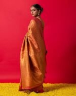 Women Printed Silk Saree - Image 2