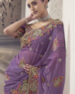 Women Traditional Saree - Image 3